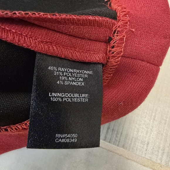 {10} Robert Rodriguez Red Structured Dress - Picture 12 of 13